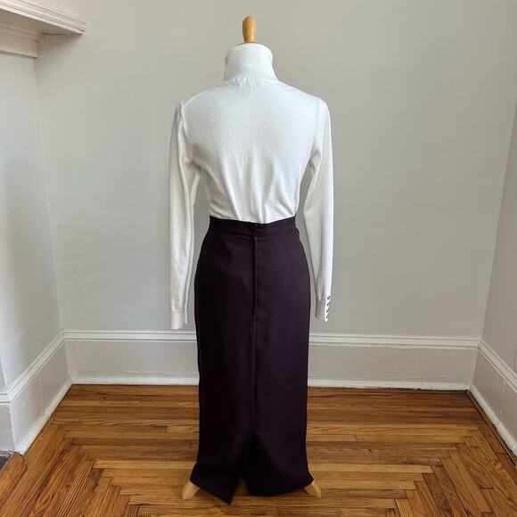 Stella Louise for KB Burgundy 2 Piece Skirt and Blazer Jacket Suit Set Women 16 - Picture 12 of 15